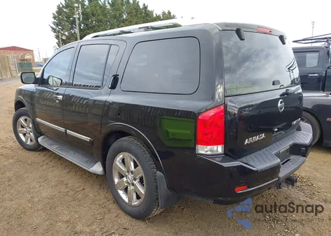 2010 Nissan Armada Platinum z USA, uszkodzony, nr VIN 5N1AA0NE7AN623637